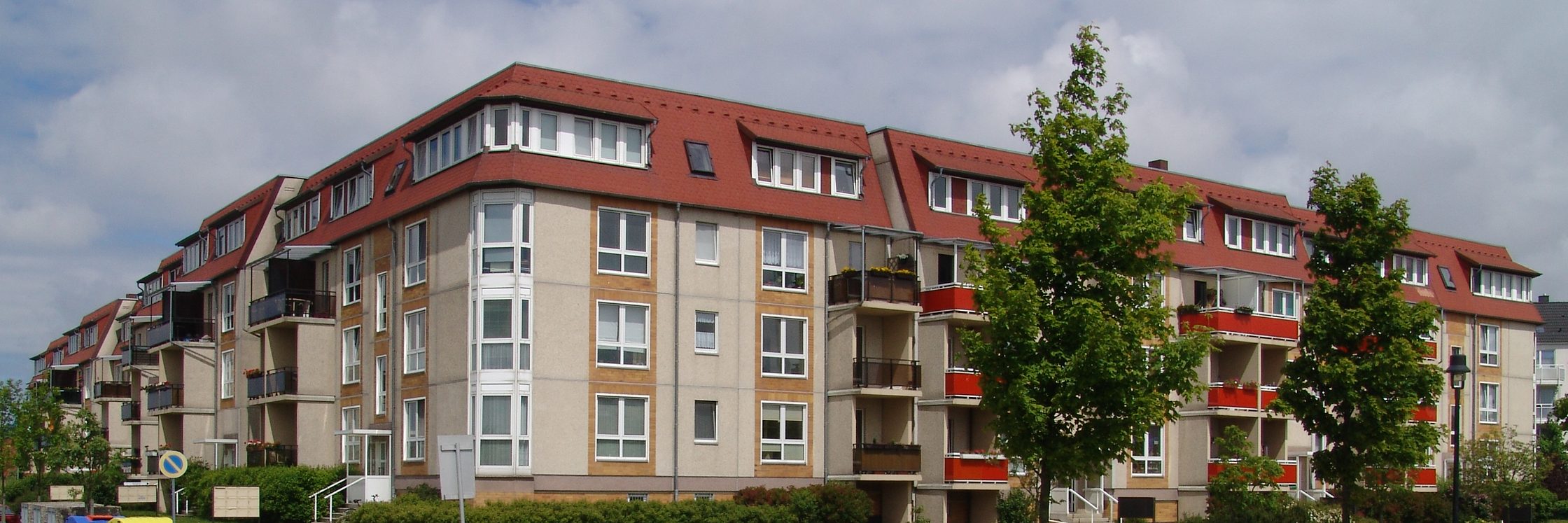 Wohnanlage am Kieler Ring in der Hansestadt Stralsund